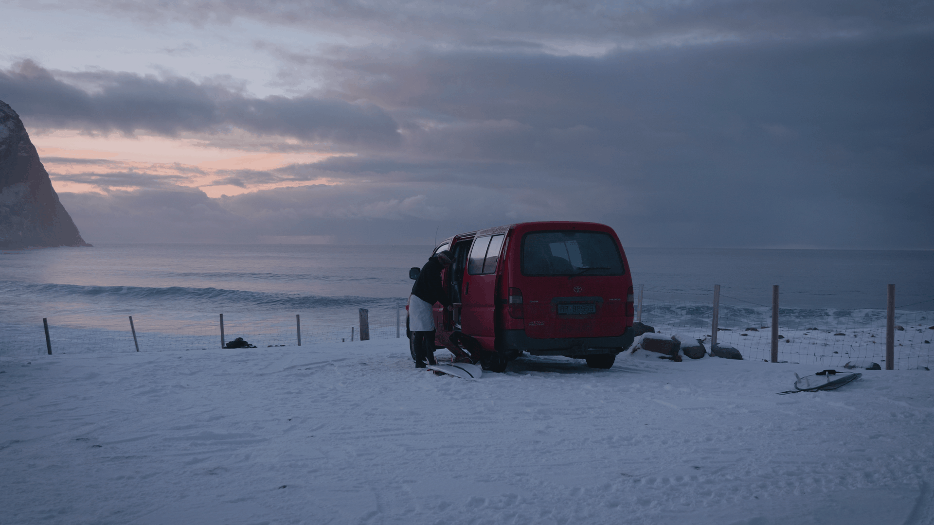 Surfers of Lofoten – episode 2 – the ice breaker