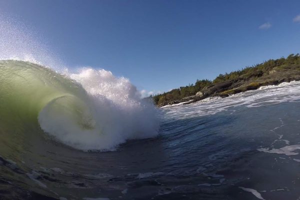 Slabsurfing the east coast of Norway