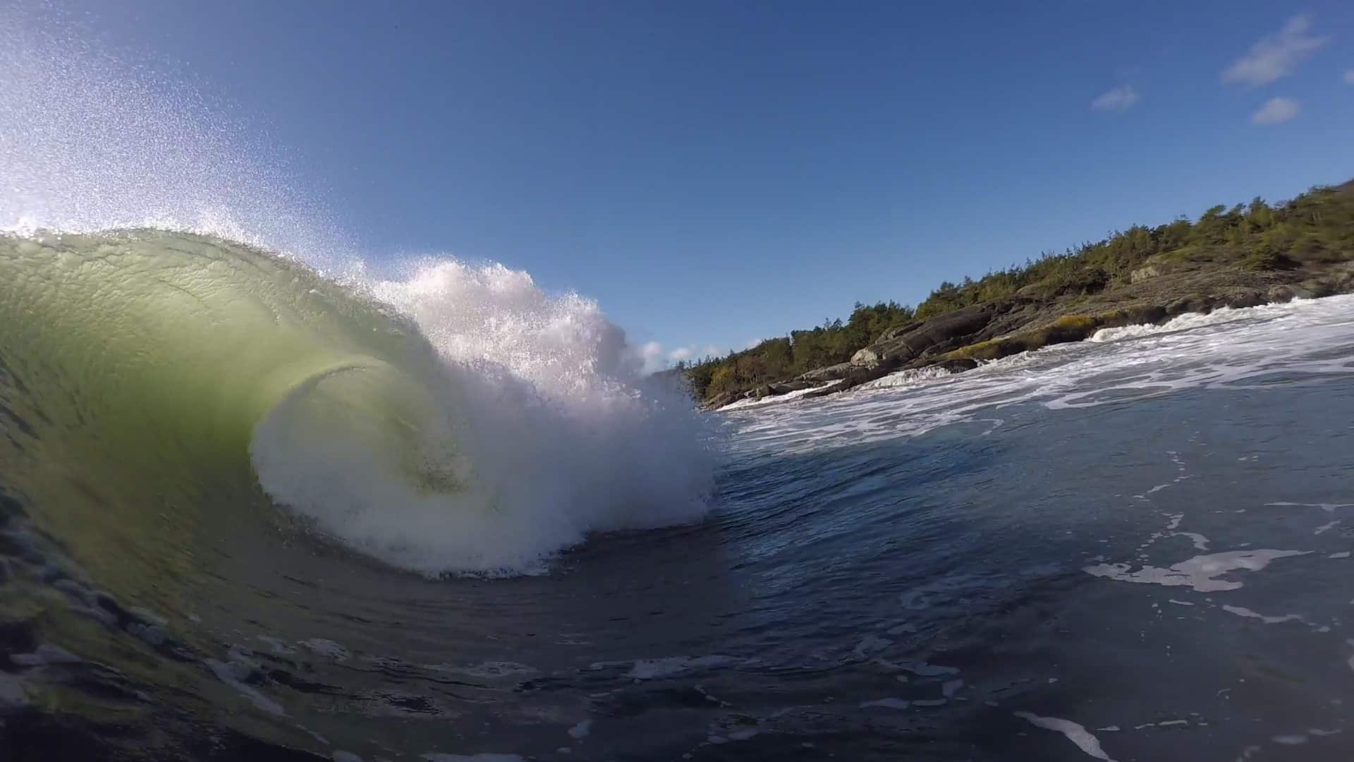 Slabsurfing the east coast of Norway