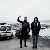 Surf og foto med Hallvard og Ivar