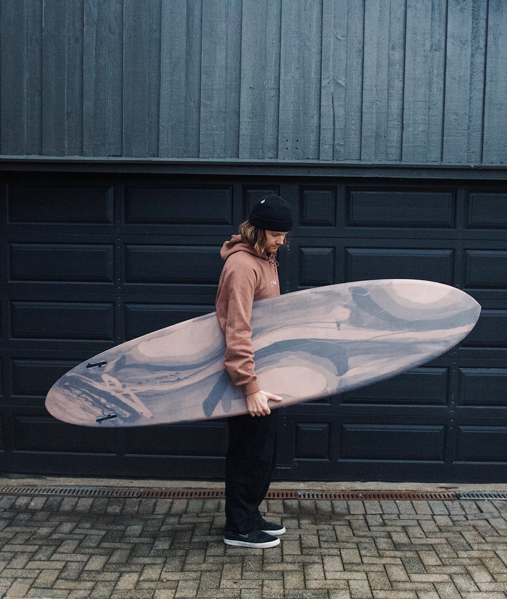 Twin fin shapet av adhd surfboards