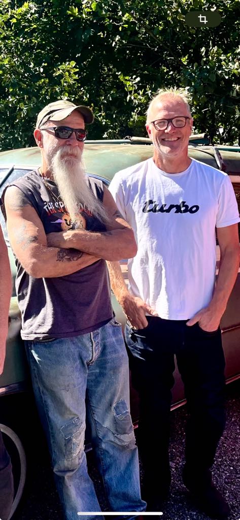 Bonden og Seasick Steve.