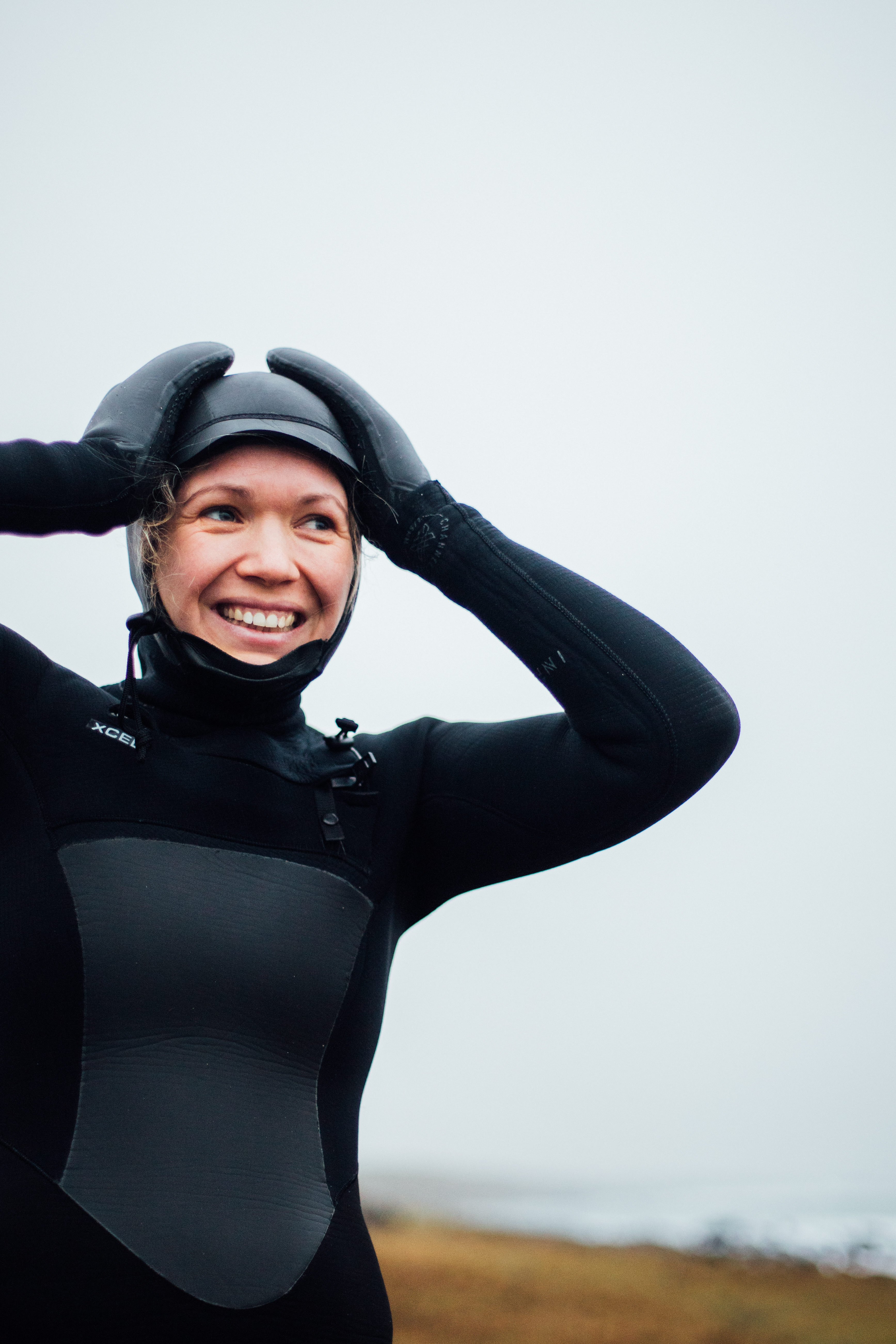 Ine Haugen - "OMG, ingen i vannet" (eeeller kanskje ikke) Foto: Ivar Vasstveit.