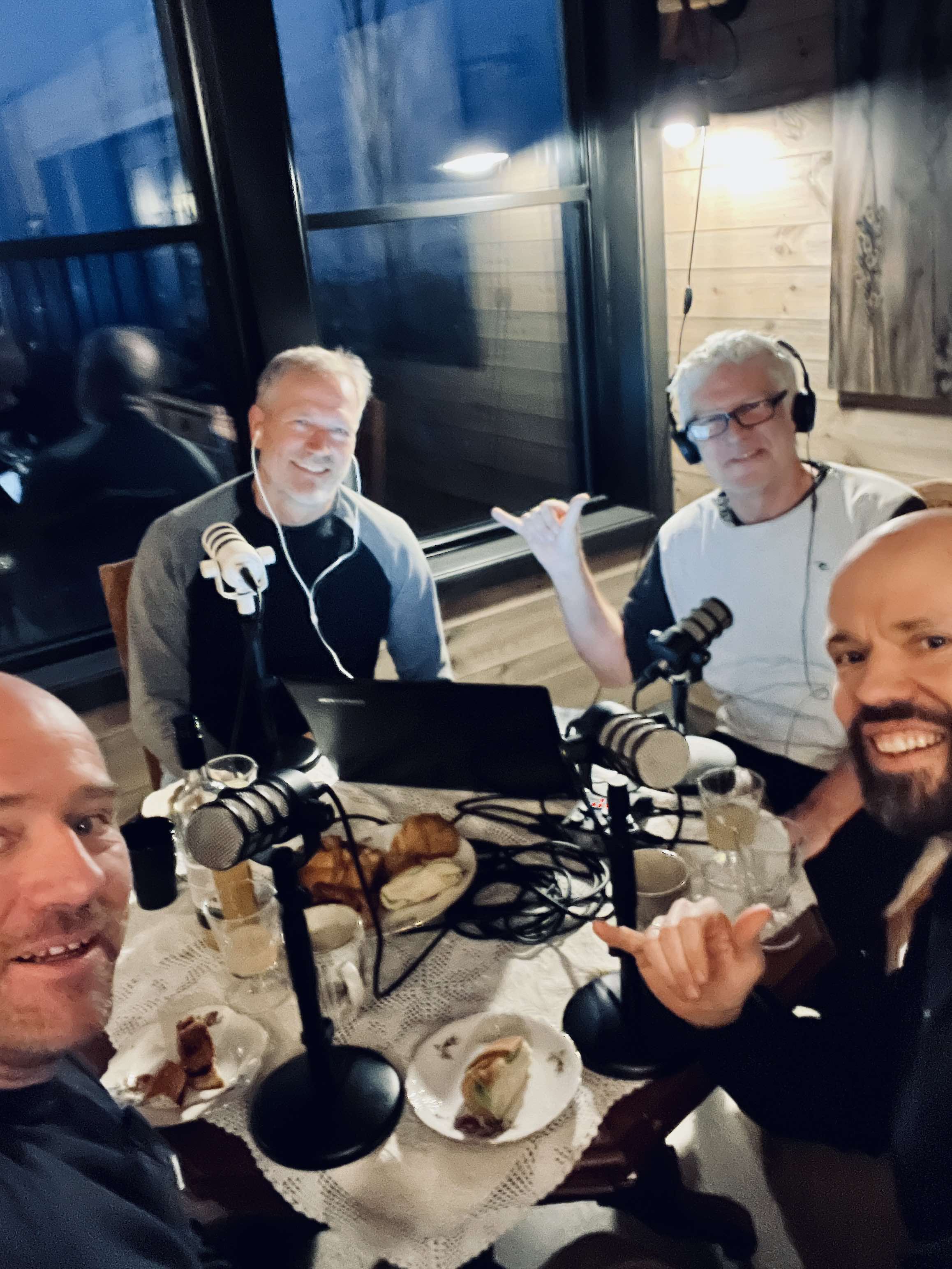 I studio med Sørf-podden I studio med Sørf-podden