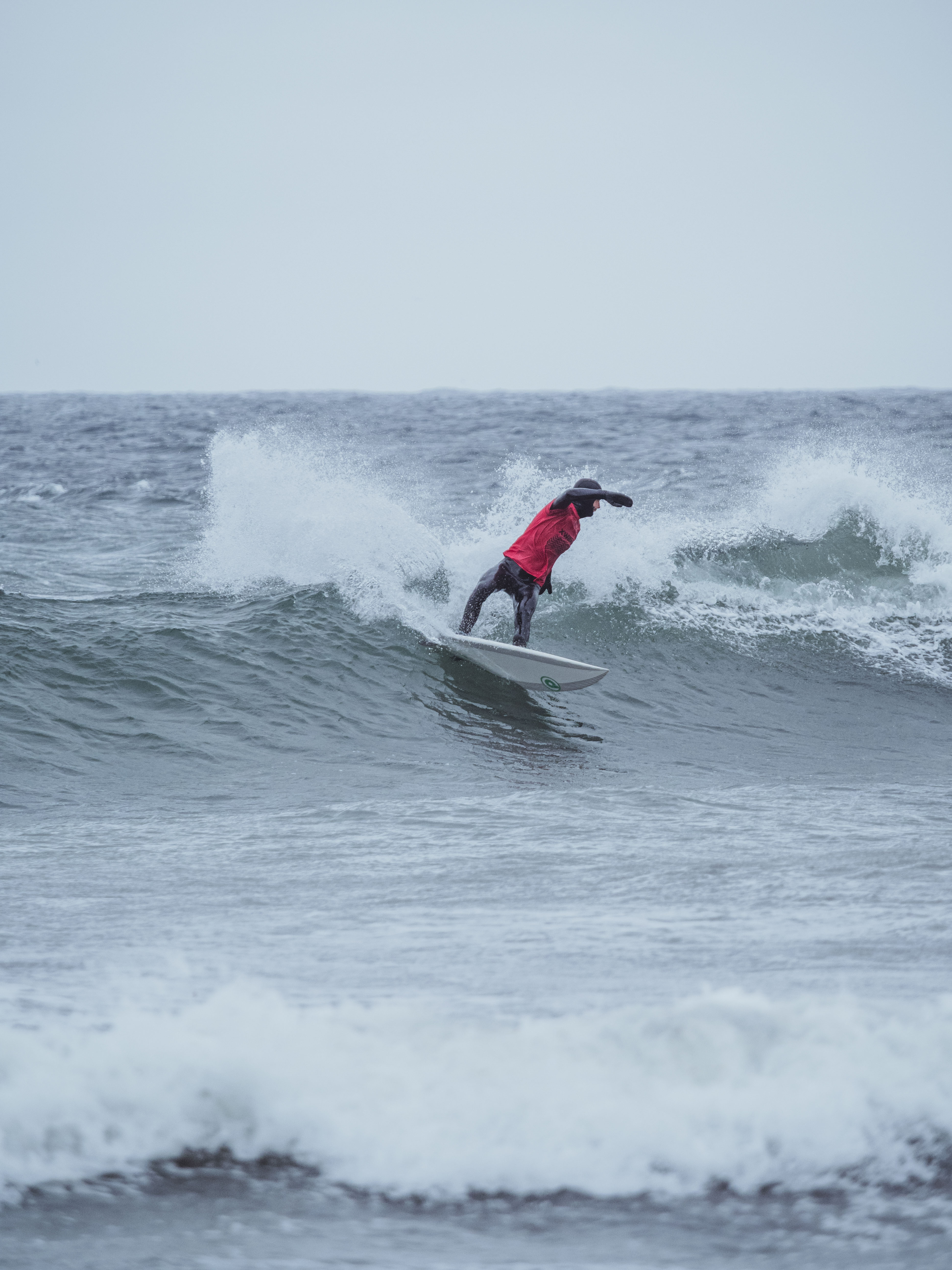 Det er aldri for sent å snu. Foto: Mats Hustad X2 Wave 2025 cutback