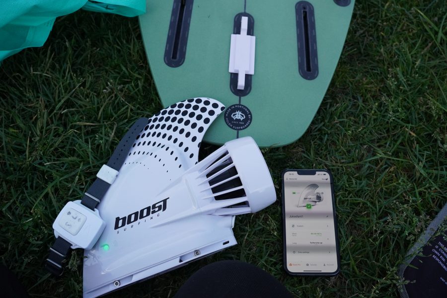 Boost surf fin