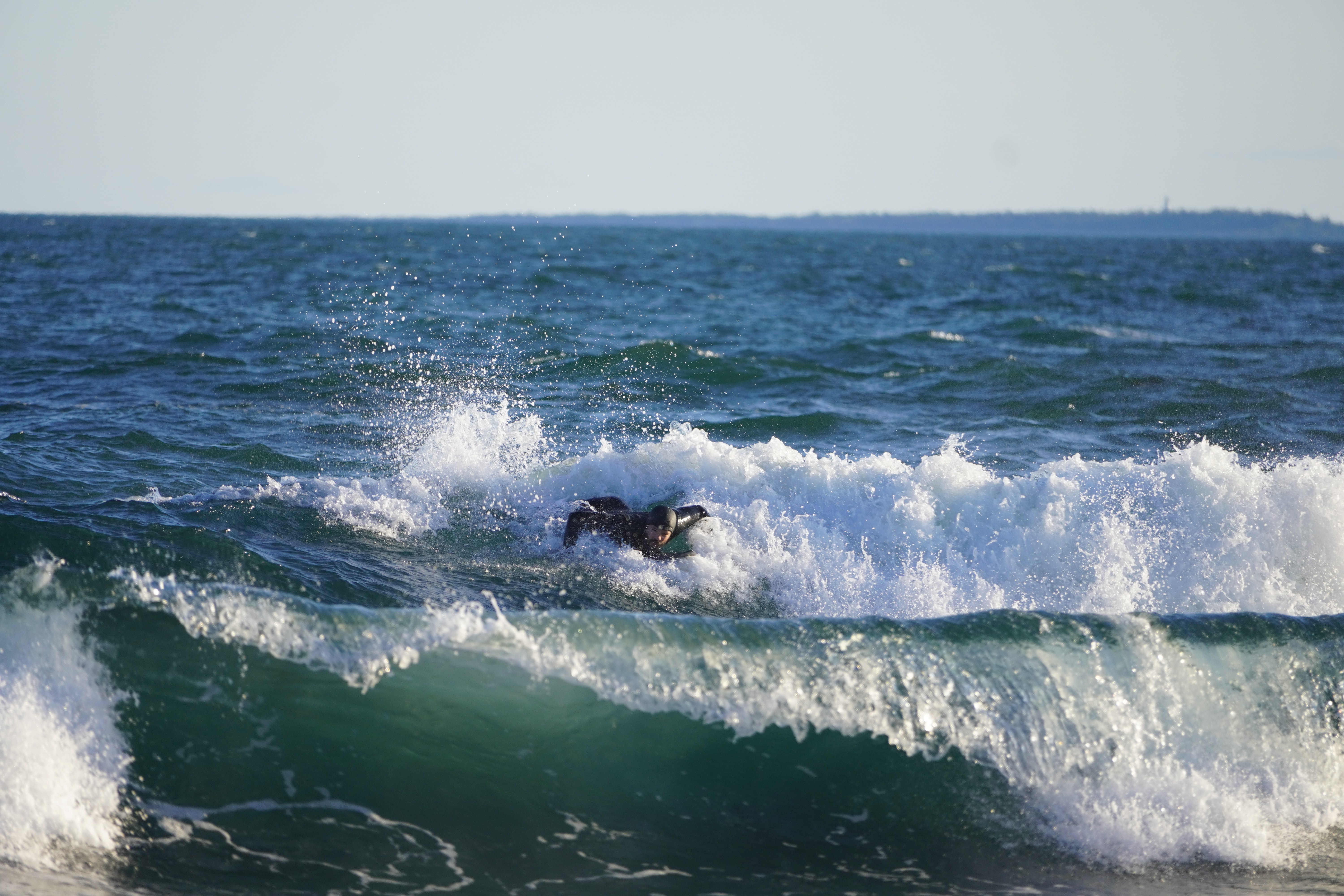 Boost Surf Fin ble testet i ikke akkurat perfekte forhold.