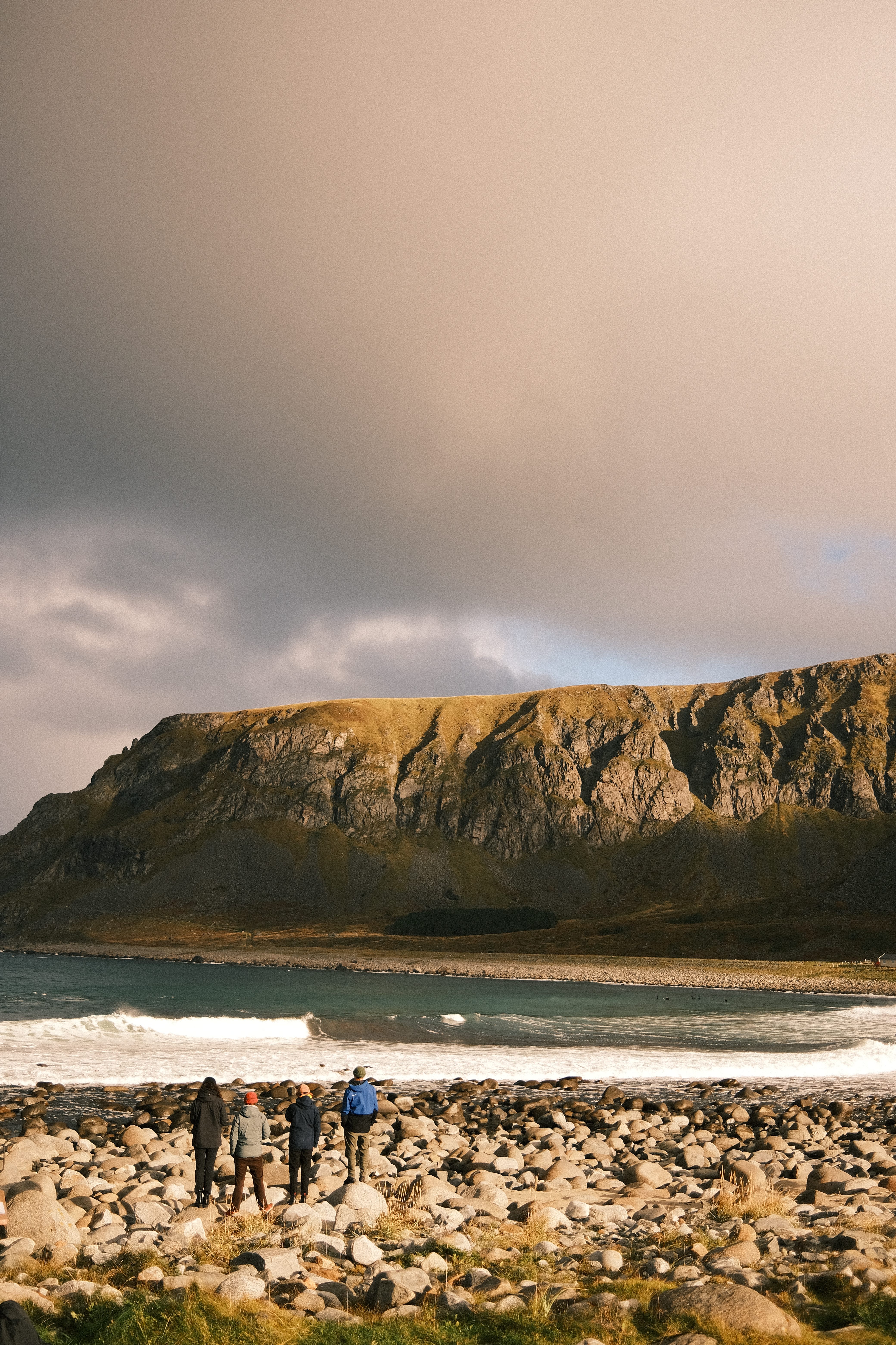 Unstad, klar for å ta i mot konkurrentene til Lofoten Masters 2025. Foto: Jørn Simen Aabøe