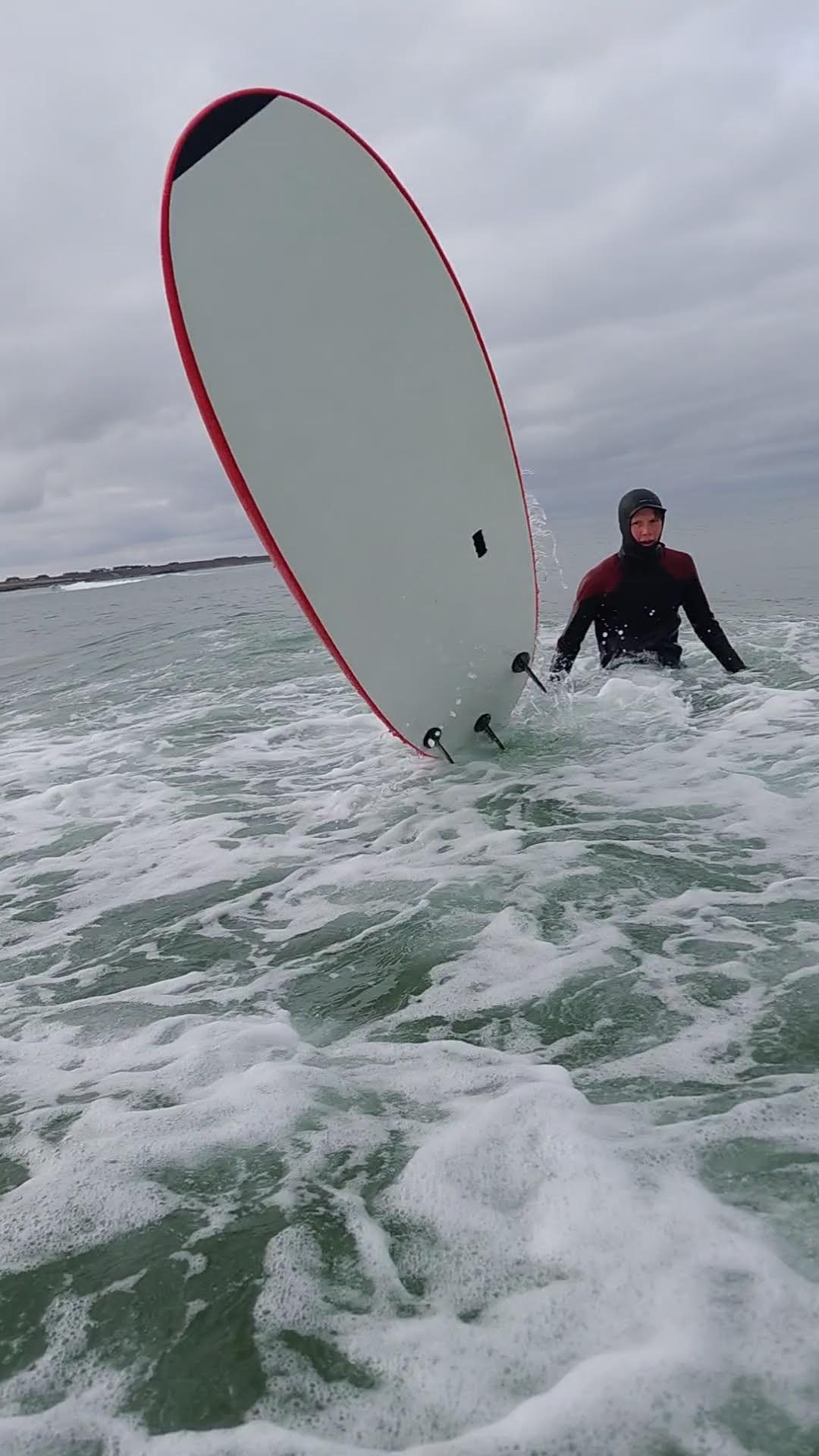Surfing er ikke lett.