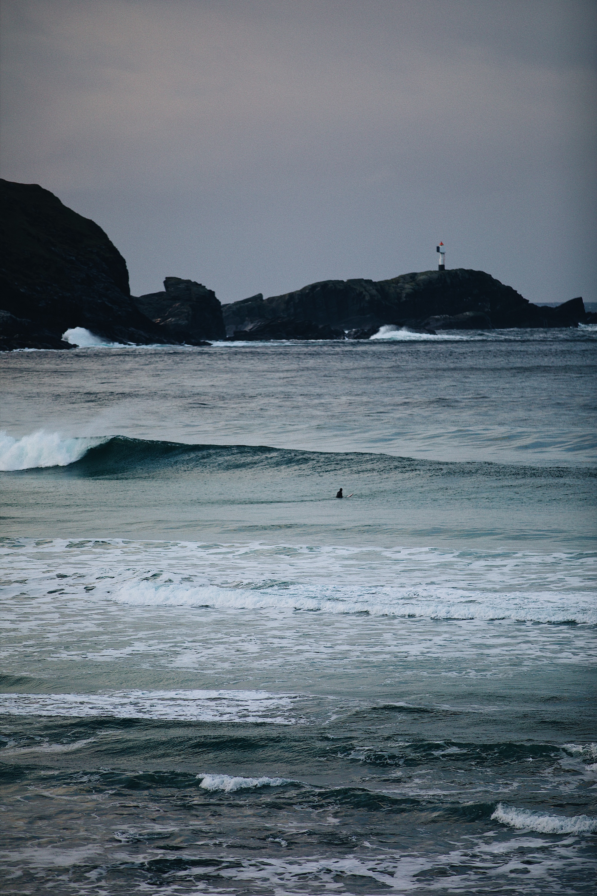 When everyone else takes right, go left. Foto: Audun Oddenes