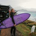 Thea Asp, stoka for en ny surfsession