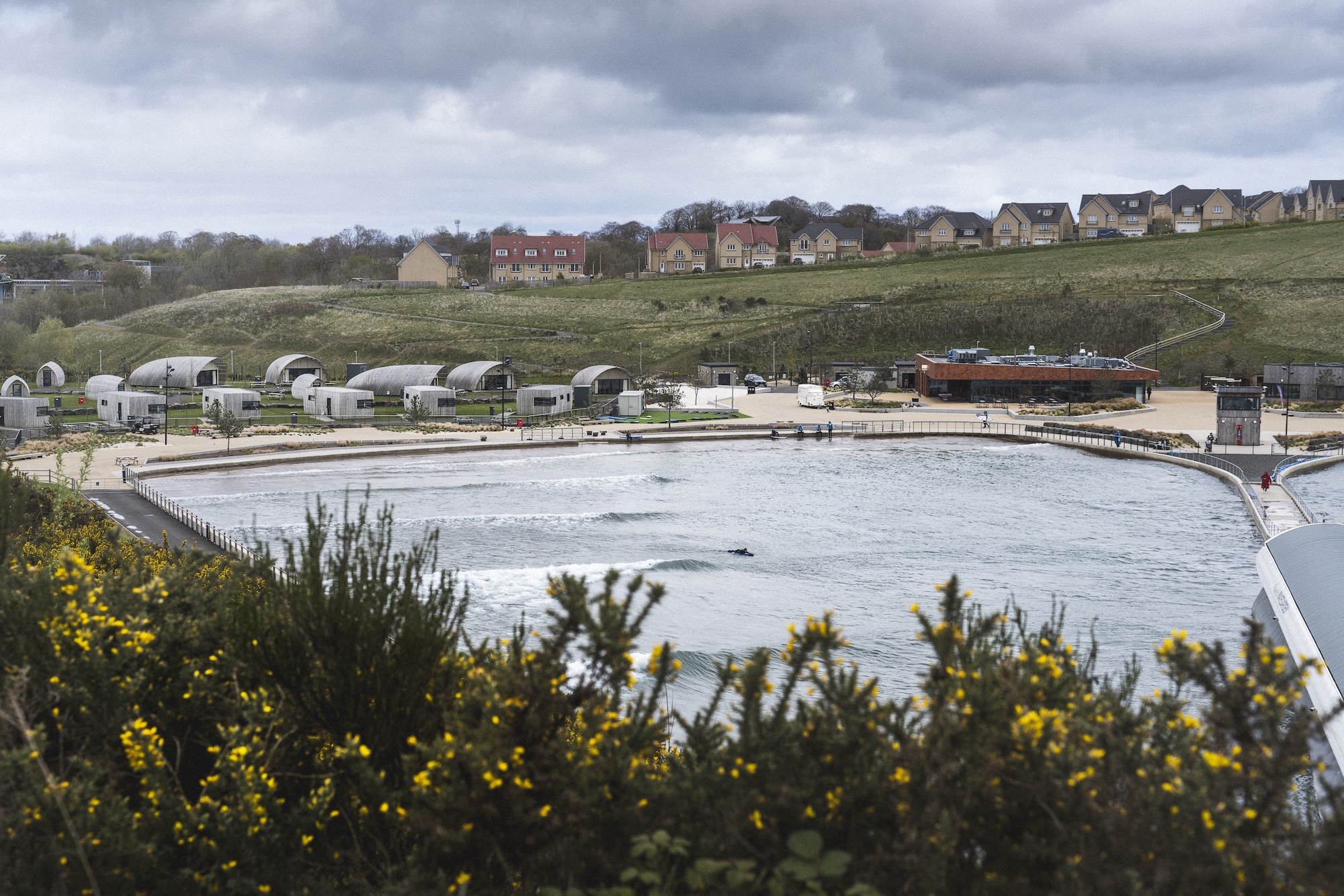 Lost Shore surfpark. Foto: Kjetil Simonsen.